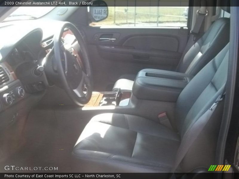 Black / Ebony 2009 Chevrolet Avalanche LTZ 4x4
