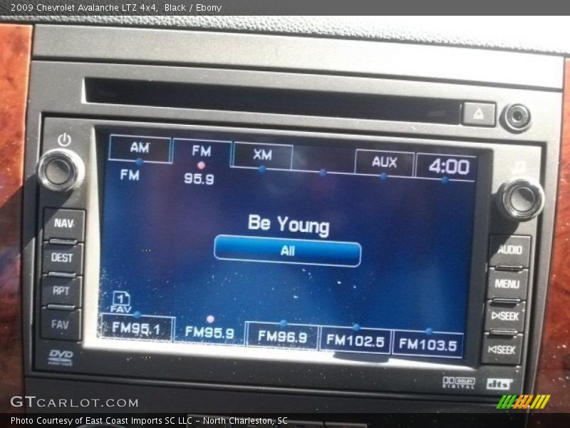 Black / Ebony 2009 Chevrolet Avalanche LTZ 4x4