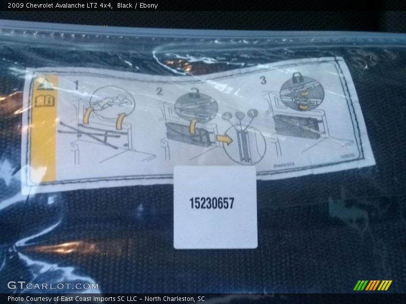 Black / Ebony 2009 Chevrolet Avalanche LTZ 4x4
