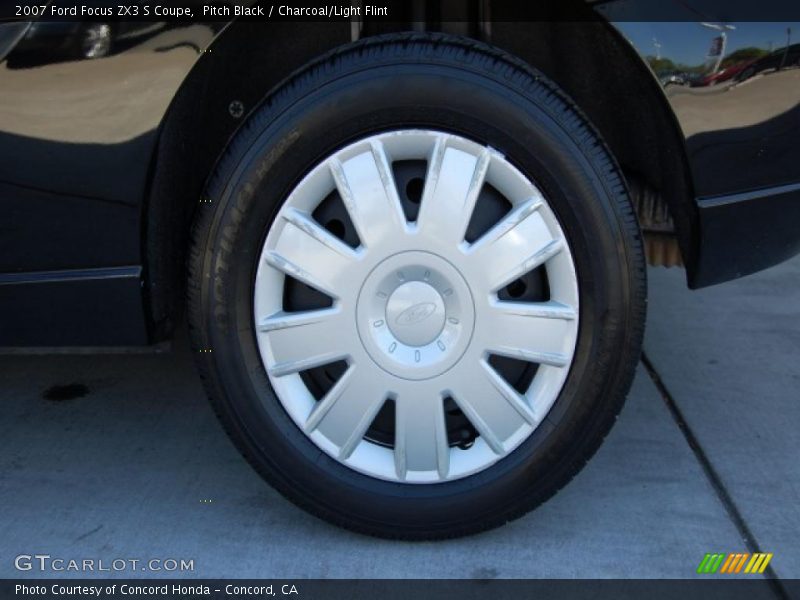 Pitch Black / Charcoal/Light Flint 2007 Ford Focus ZX3 S Coupe
