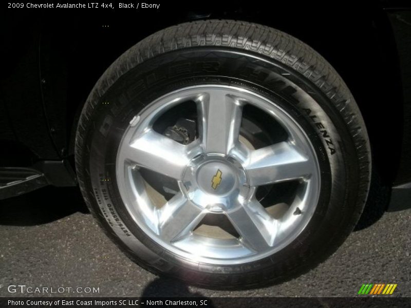 Black / Ebony 2009 Chevrolet Avalanche LTZ 4x4