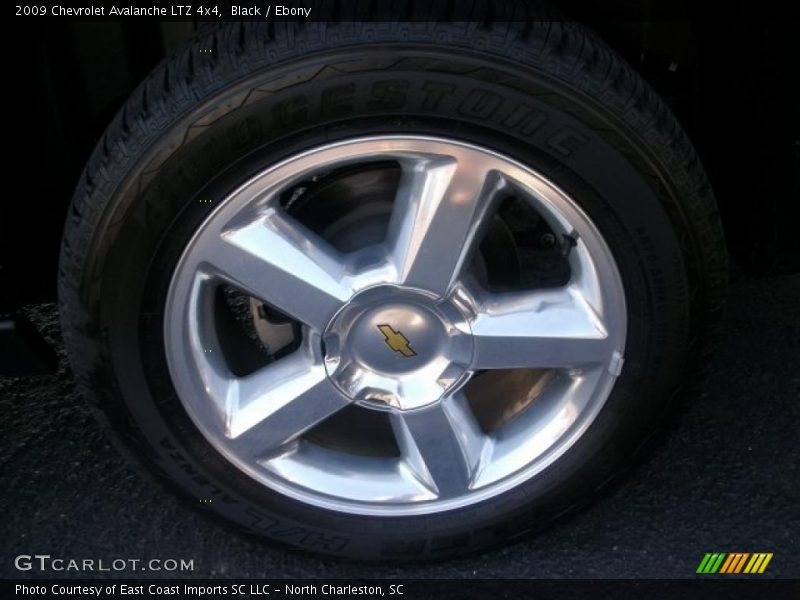 Black / Ebony 2009 Chevrolet Avalanche LTZ 4x4