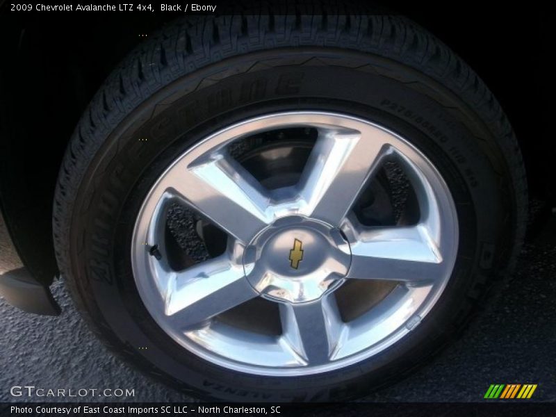 Black / Ebony 2009 Chevrolet Avalanche LTZ 4x4
