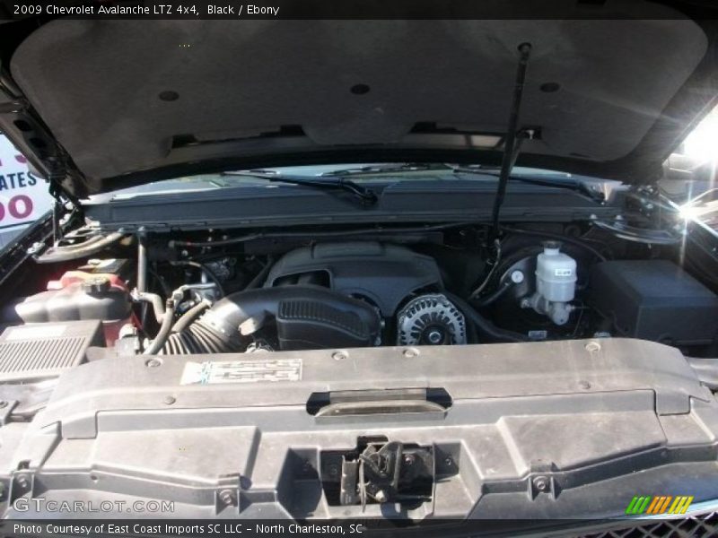 Black / Ebony 2009 Chevrolet Avalanche LTZ 4x4
