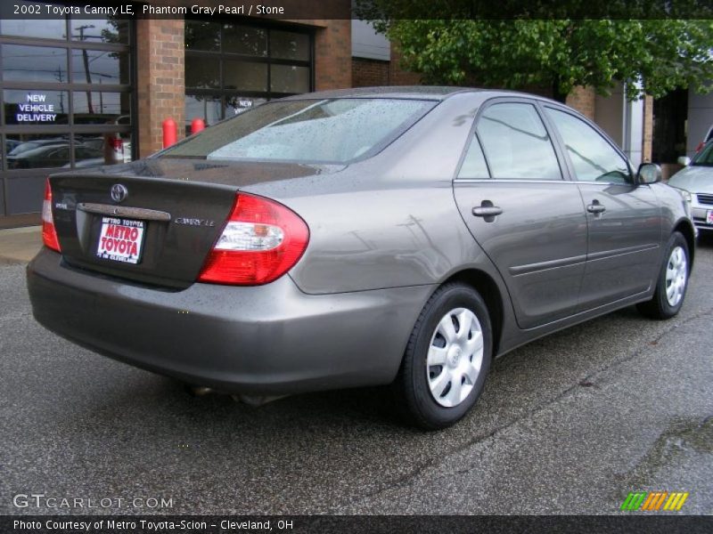 Phantom Gray Pearl / Stone 2002 Toyota Camry LE