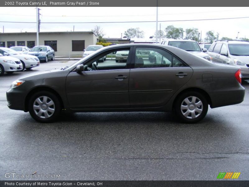 Phantom Gray Pearl / Stone 2002 Toyota Camry LE