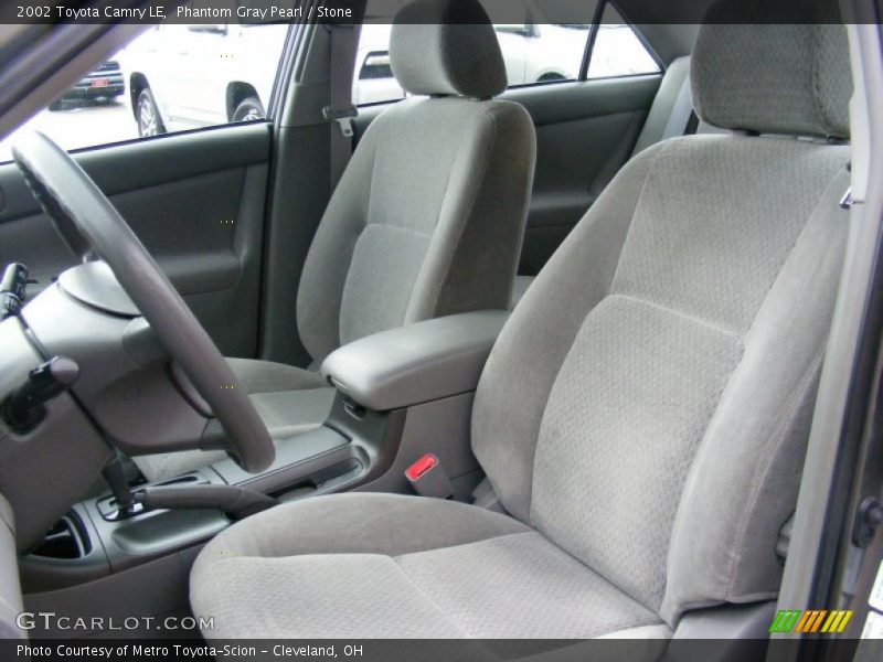 Phantom Gray Pearl / Stone 2002 Toyota Camry LE