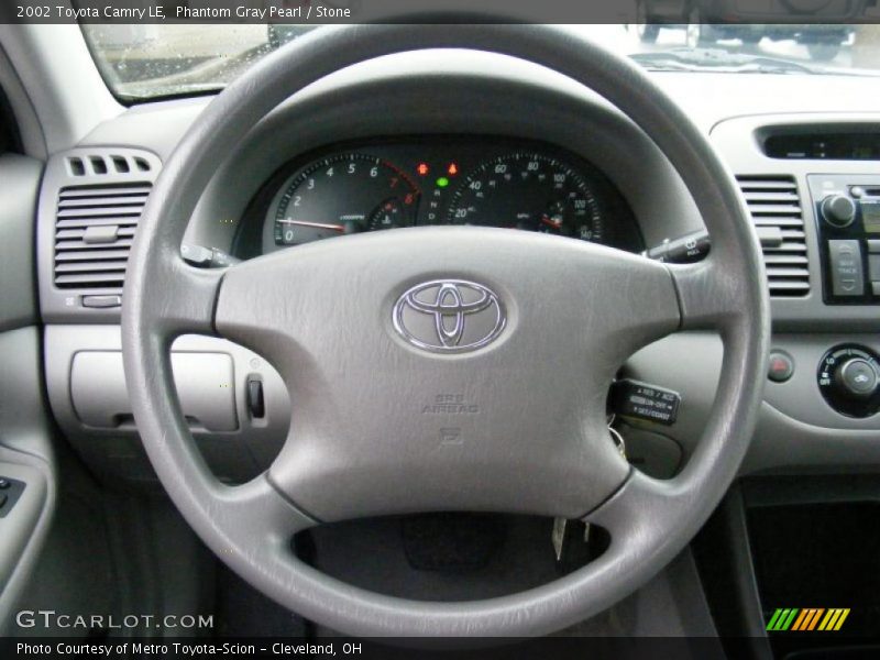 Phantom Gray Pearl / Stone 2002 Toyota Camry LE
