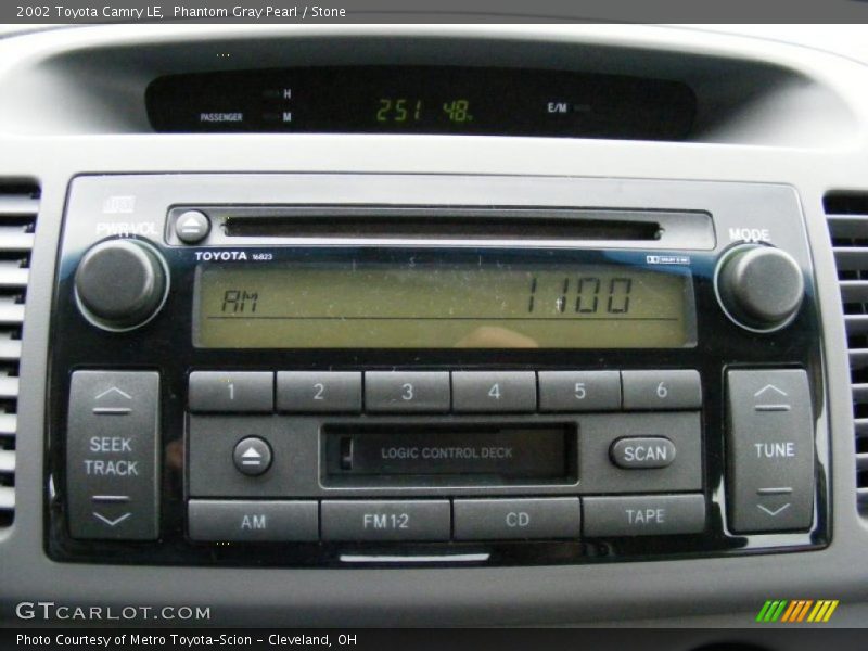 Phantom Gray Pearl / Stone 2002 Toyota Camry LE
