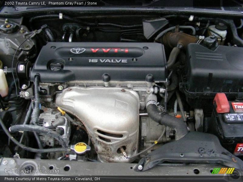 Phantom Gray Pearl / Stone 2002 Toyota Camry LE