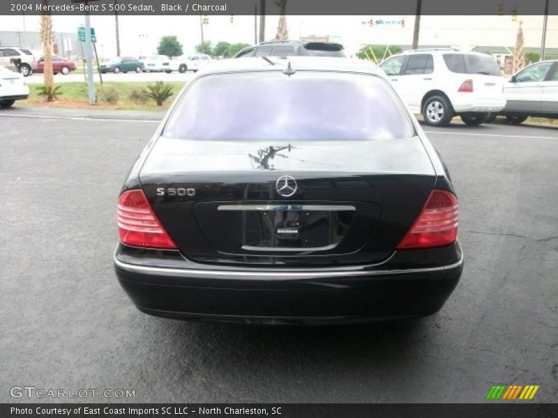 Black / Charcoal 2004 Mercedes-Benz S 500 Sedan