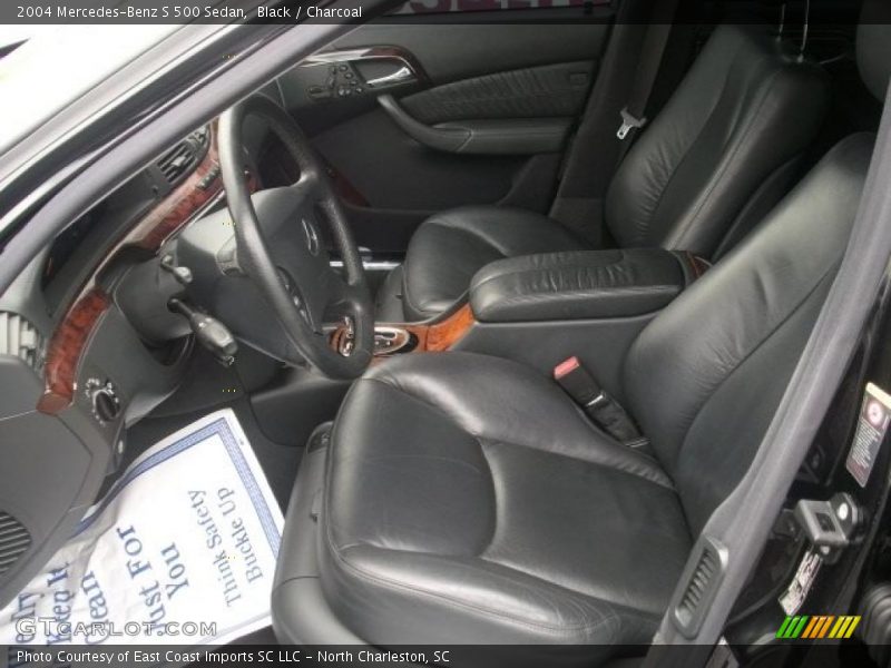 Black / Charcoal 2004 Mercedes-Benz S 500 Sedan