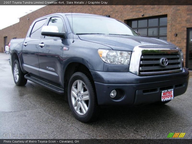 Slate Metallic / Graphite Gray 2007 Toyota Tundra Limited CrewMax 4x4