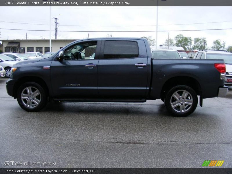 Slate Metallic / Graphite Gray 2007 Toyota Tundra Limited CrewMax 4x4