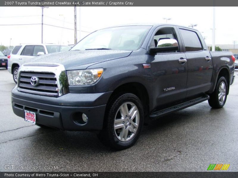 Slate Metallic / Graphite Gray 2007 Toyota Tundra Limited CrewMax 4x4