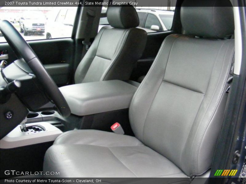 Slate Metallic / Graphite Gray 2007 Toyota Tundra Limited CrewMax 4x4