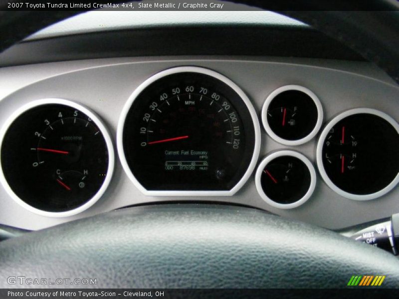 Slate Metallic / Graphite Gray 2007 Toyota Tundra Limited CrewMax 4x4