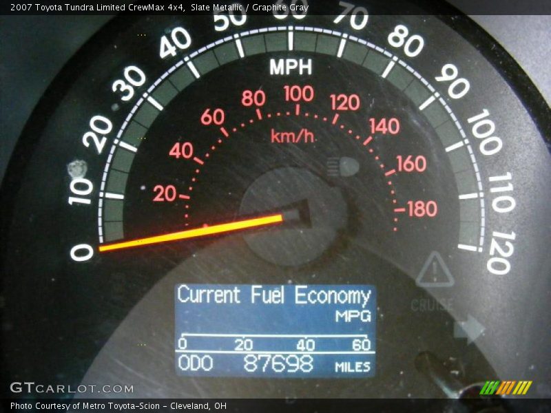 Slate Metallic / Graphite Gray 2007 Toyota Tundra Limited CrewMax 4x4