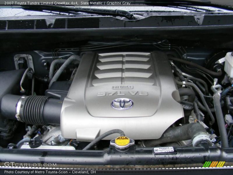 Slate Metallic / Graphite Gray 2007 Toyota Tundra Limited CrewMax 4x4