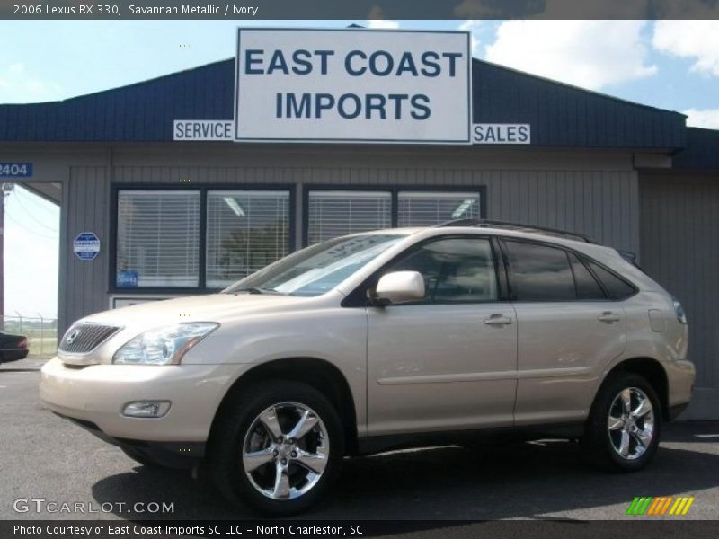 Savannah Metallic / Ivory 2006 Lexus RX 330