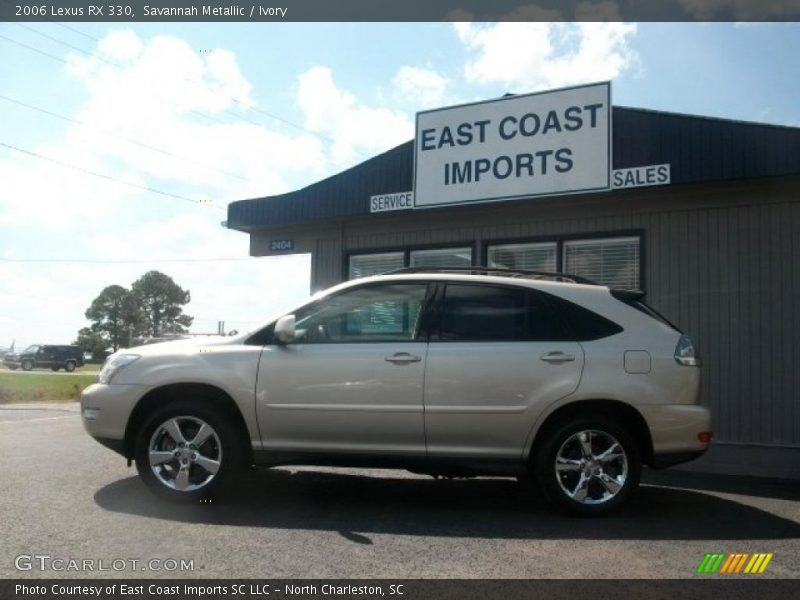 Savannah Metallic / Ivory 2006 Lexus RX 330