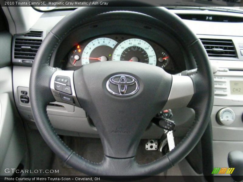 Magnetic Gray Metallic / Ash Gray 2010 Toyota Camry SE