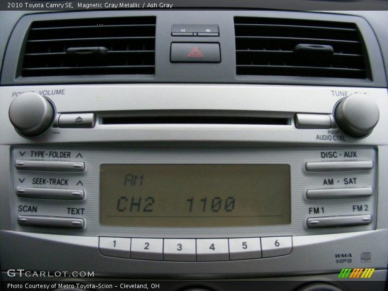 Magnetic Gray Metallic / Ash Gray 2010 Toyota Camry SE