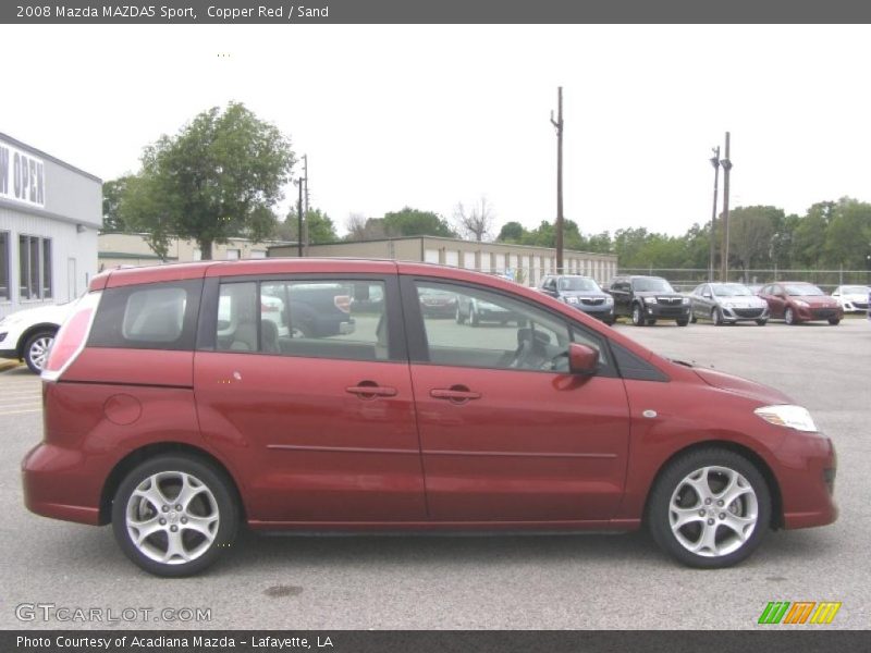 Copper Red / Sand 2008 Mazda MAZDA5 Sport