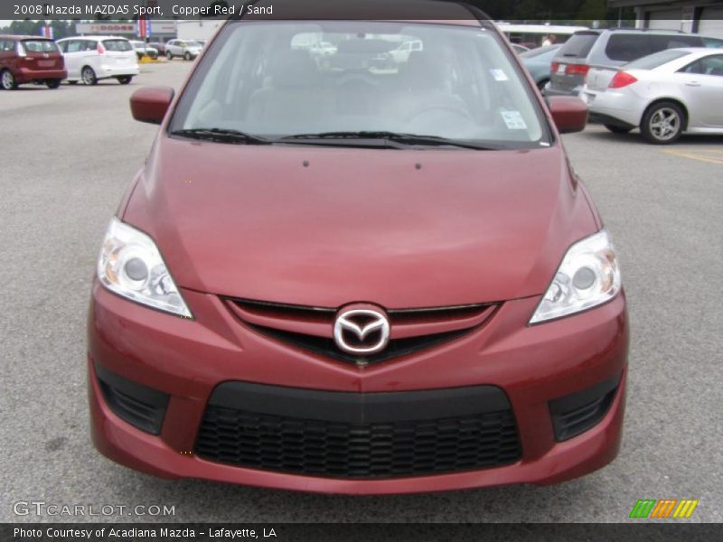 Copper Red / Sand 2008 Mazda MAZDA5 Sport