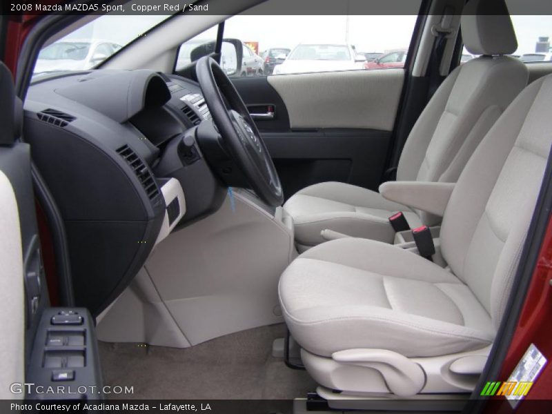 Copper Red / Sand 2008 Mazda MAZDA5 Sport