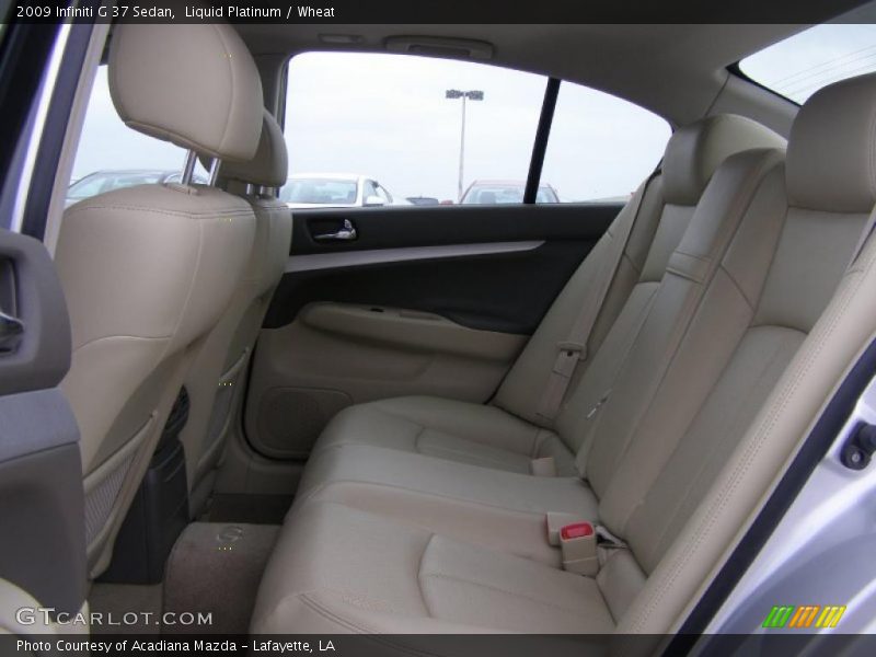 Liquid Platinum / Wheat 2009 Infiniti G 37 Sedan