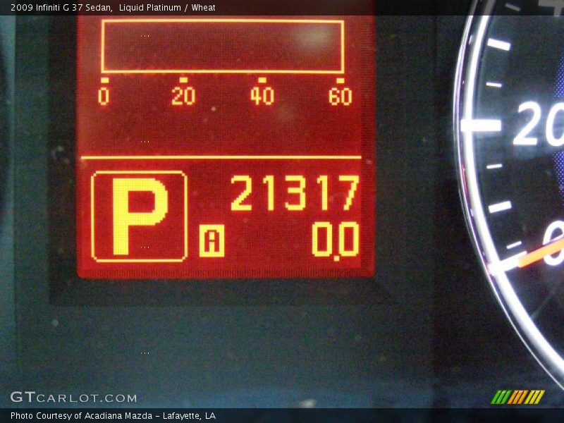 Liquid Platinum / Wheat 2009 Infiniti G 37 Sedan