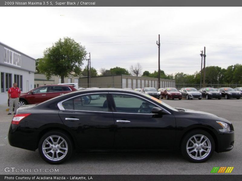 Super Black / Charcoal 2009 Nissan Maxima 3.5 S