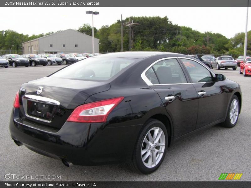 Super Black / Charcoal 2009 Nissan Maxima 3.5 S