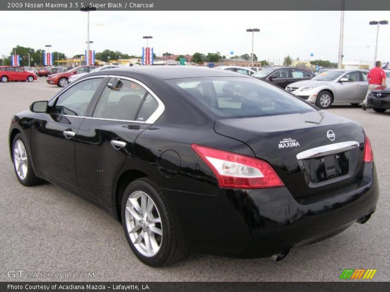 Super Black / Charcoal 2009 Nissan Maxima 3.5 S