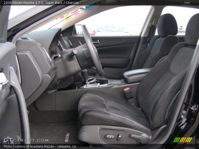Super Black / Charcoal 2009 Nissan Maxima 3.5 S