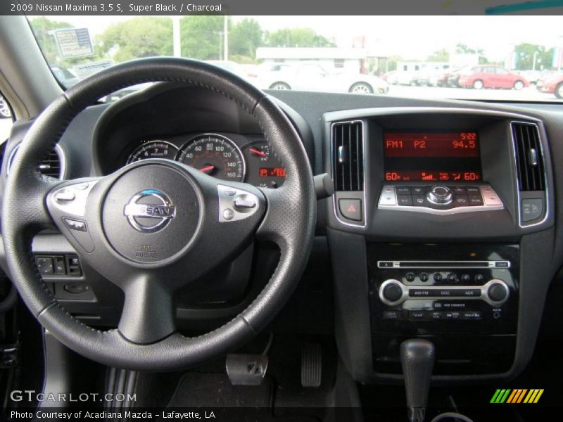 Super Black / Charcoal 2009 Nissan Maxima 3.5 S