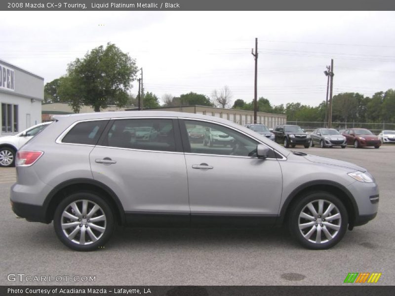 Liquid Platinum Metallic / Black 2008 Mazda CX-9 Touring