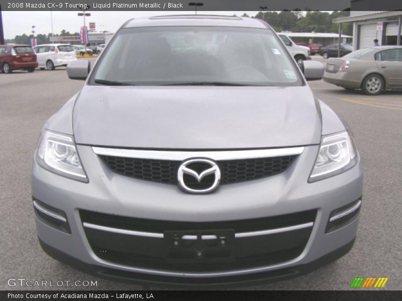 Liquid Platinum Metallic / Black 2008 Mazda CX-9 Touring