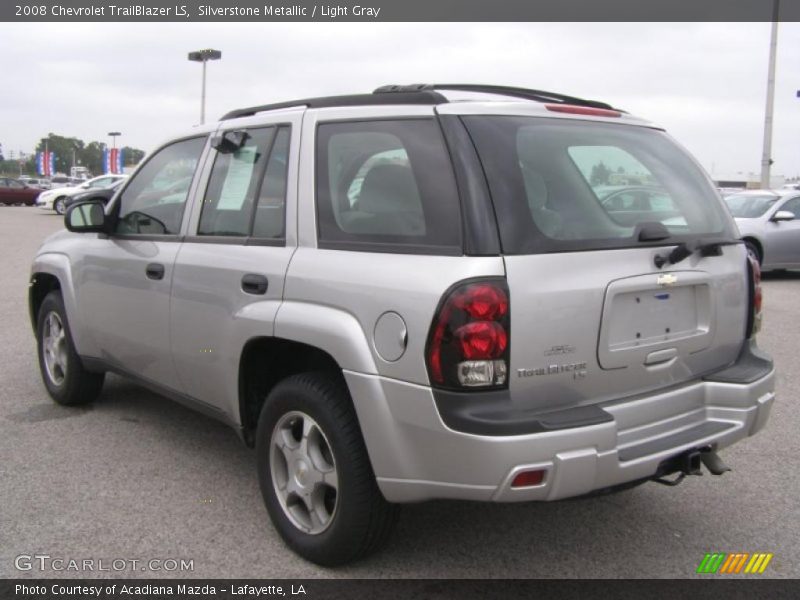 Silverstone Metallic / Light Gray 2008 Chevrolet TrailBlazer LS