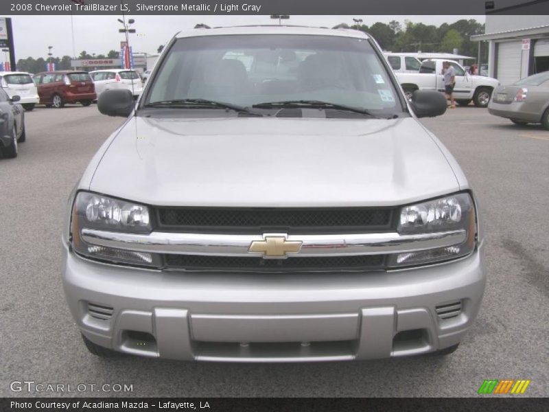 Silverstone Metallic / Light Gray 2008 Chevrolet TrailBlazer LS