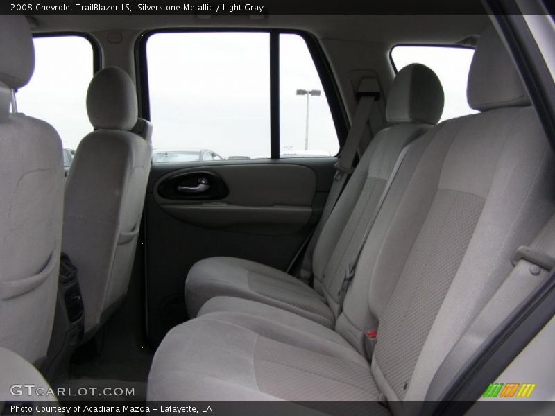 Silverstone Metallic / Light Gray 2008 Chevrolet TrailBlazer LS