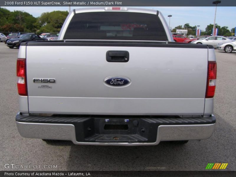 Silver Metallic / Medium/Dark Flint 2008 Ford F150 XLT SuperCrew