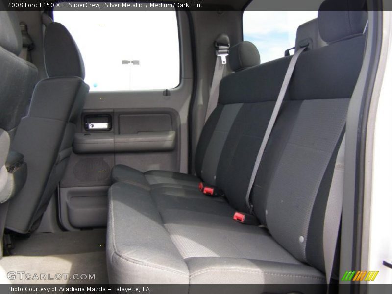 Silver Metallic / Medium/Dark Flint 2008 Ford F150 XLT SuperCrew