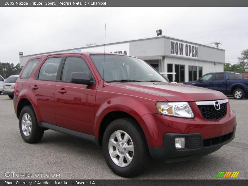 Redfire Metallic / Charcoal 2009 Mazda Tribute i Sport