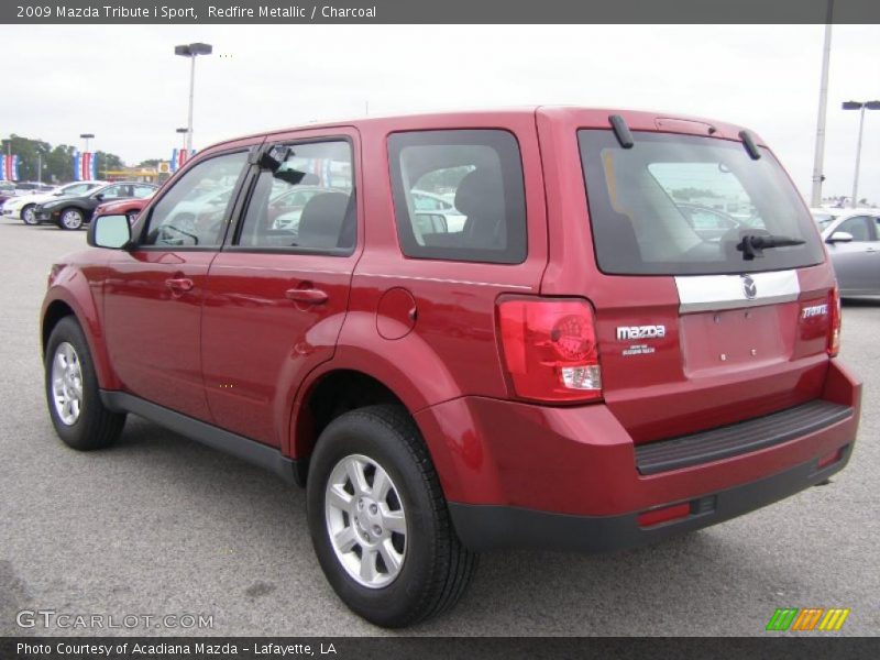Redfire Metallic / Charcoal 2009 Mazda Tribute i Sport