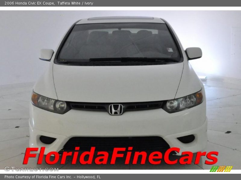 Taffeta White / Ivory 2006 Honda Civic EX Coupe