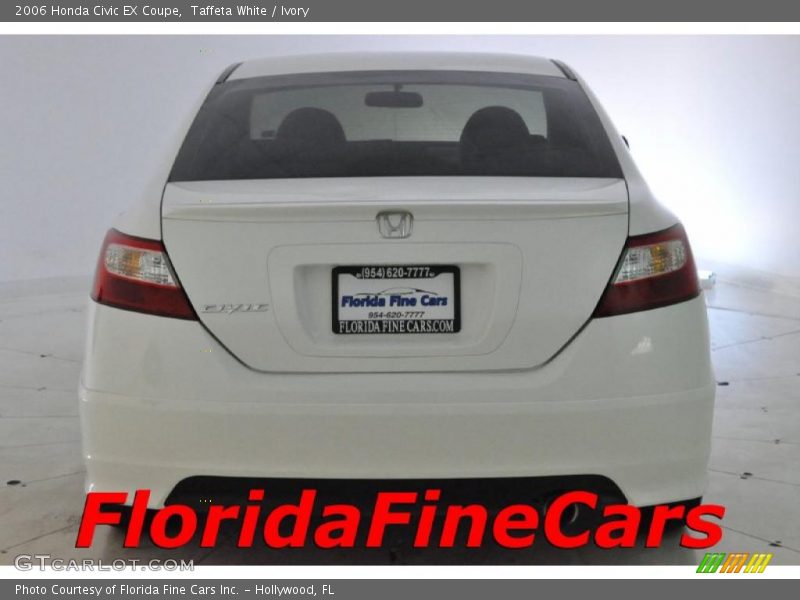 Taffeta White / Ivory 2006 Honda Civic EX Coupe
