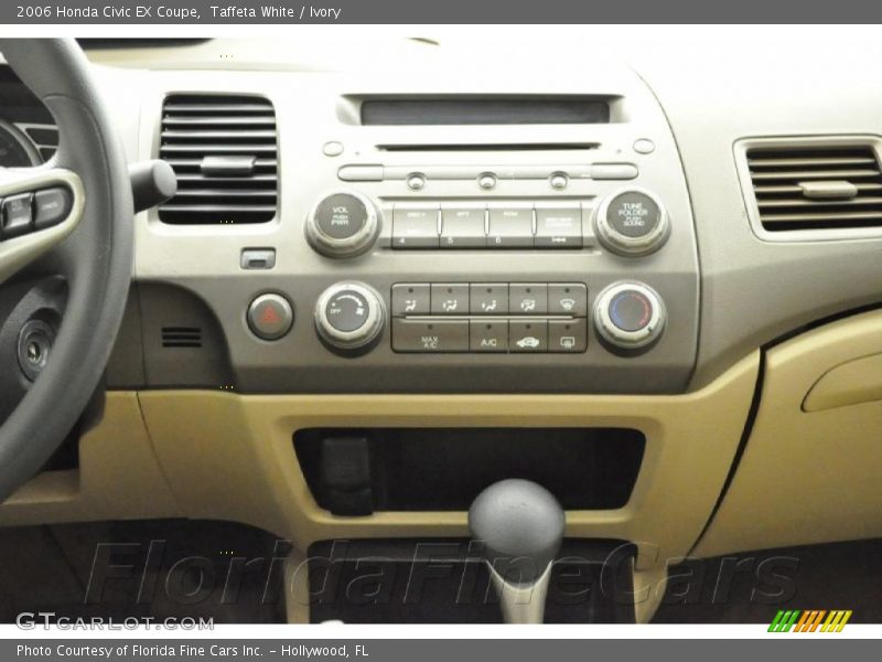 Taffeta White / Ivory 2006 Honda Civic EX Coupe