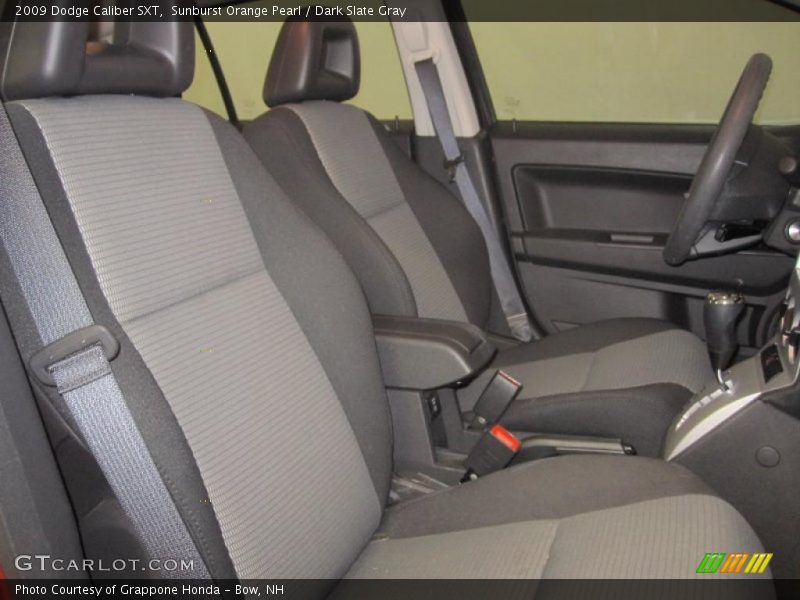 Sunburst Orange Pearl / Dark Slate Gray 2009 Dodge Caliber SXT
